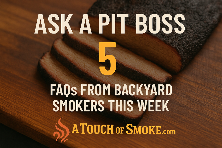 5 FAQs from Backyard Smokers